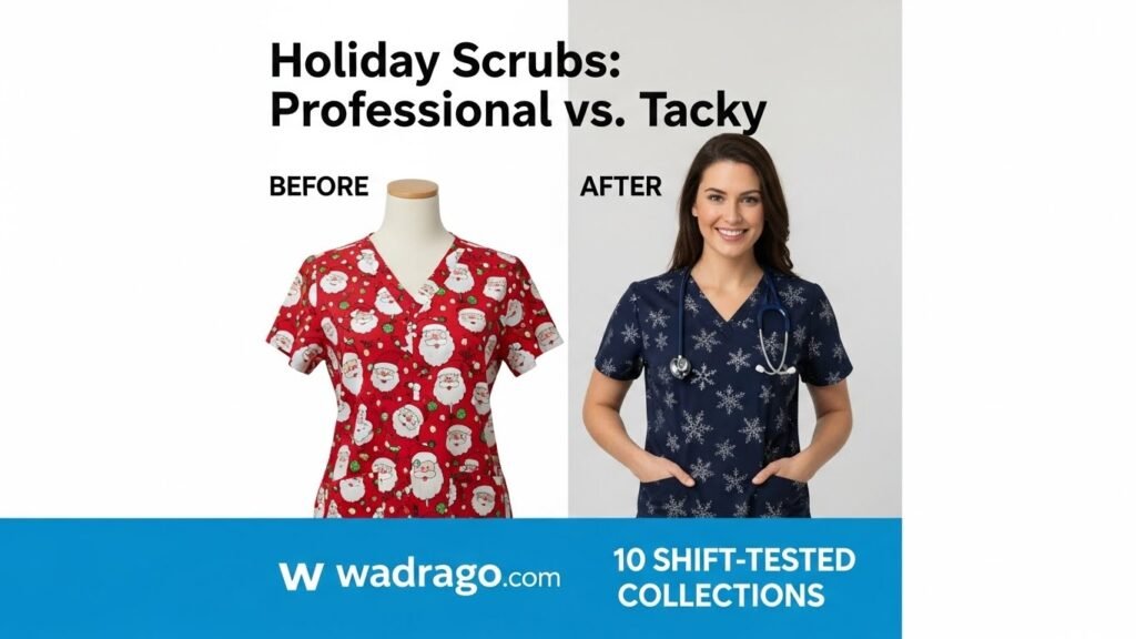 Holiday-Themed Scrubs