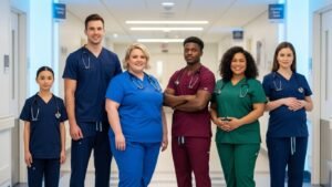 scrubs for body types
