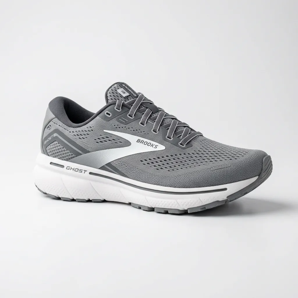 Brooks Ghost 15 running shoe recommended for pediatric nurses for all-day comfort and cushioning