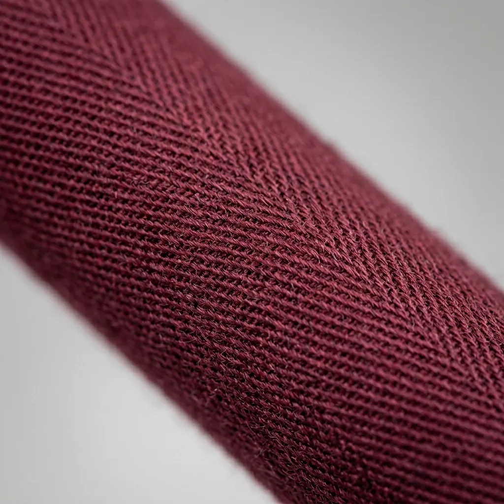 close-up of moisture-wicking polyester-cotton scrub fabric showing texture and quality for home health nursing