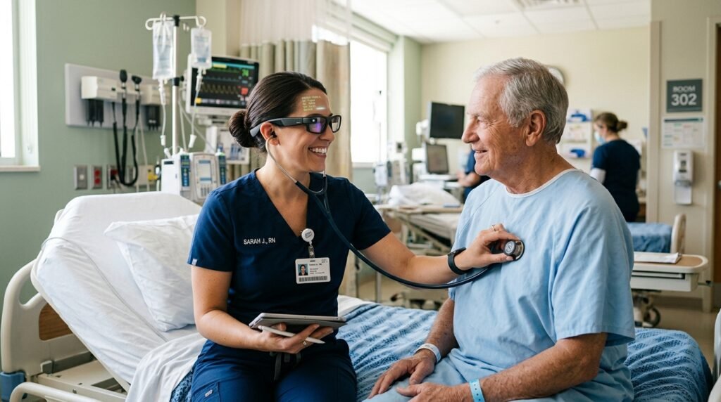 best smart glasses for hospital nurses