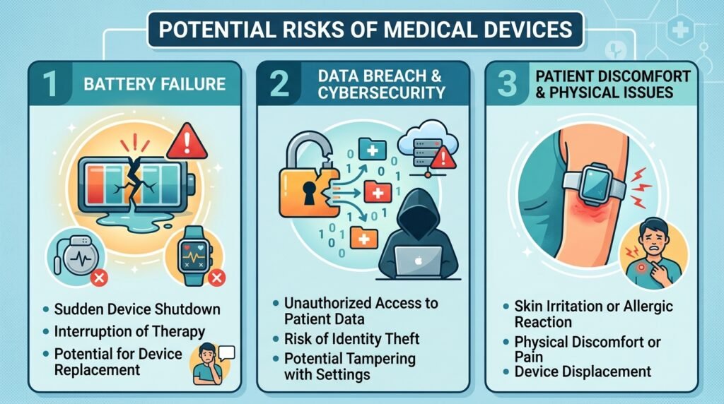 Risks, Limitations, and Honest Challenges of medical devices