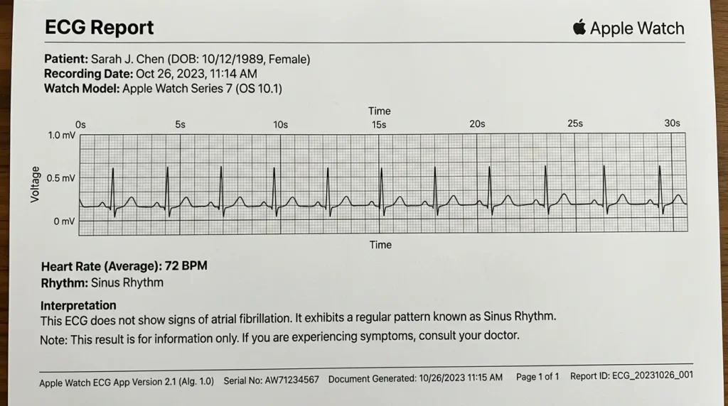 Apple Watch-ECG PDF rhythm