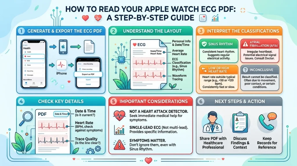 Step-by-Step Guide: How to Read Your Apple Watch ECG PDF